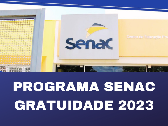 O Senac Oferece Diversos Cursos Gratuitos Em Diferentes áreas De ...